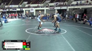 150 Varsity 1st Place Match - Ethan Giangrosso, Gulf Shores vs Austin Boudreaux, Covington