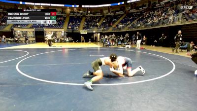 125 lbs Semifinal - Michael Brady, Council Rock vs Cameron Lewis, Woodland Hills