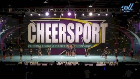 Island Allstars - Golden Rays-EXH [2024 Prep Exhibition (Cheer)] 2024 CHEERSPORT National All Star Cheerleading Championship