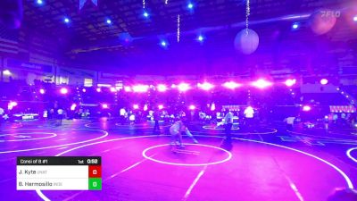 130 lbs Consi Of 8 #1 - Jaclyn Kyte, Unattached vs Brooklyn Hermosillo, Independent