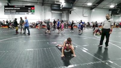 64 lbs Round 2 - Sebastian Siford, Storm vs Julian Fader, Patriots Wrestling Club-Dothan