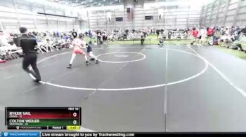 132 lbs Round 2 (8 Team) - Ryker Vail, Idaho vs Colton Weiler, Wisconsin