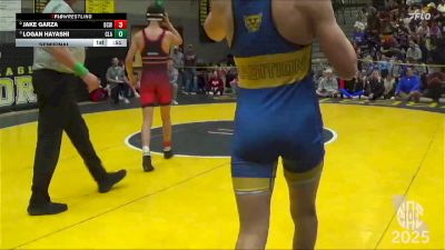 116 lbs Semifinal - Logan Hayashi, Clark vs Jake Garza, Daniel Cormier WC