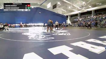 285 lbs Cons. Round 1 - Xavier Woodroof, Wichita East vs Devion Murray, Olathe East