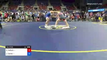 195 lbs Consi Of 64 #2 - Kyler Hallock, Montana vs Jack Clarke, California