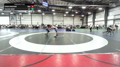 152 lbs Rr Rnd 2 - Evan Shepard, TNWC Black - HSB vs Julius West, ICE Wrestling Gold - HSB