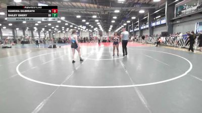 126 lbs Round Of 32 - Sydney De Sena, CA vs Gracie Austin, FL