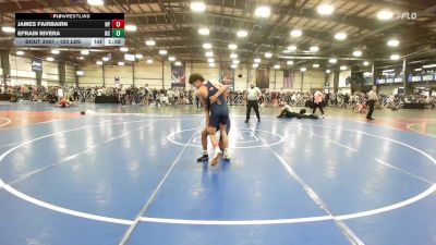 120 lbs Round Of 128 - James Fairbairn, NY vs Efrain Rivera, NC