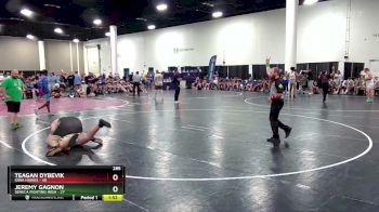 285 lbs Round 5 (6 Team) - Teagan Dybevik, Iowa Hawks vs Jeremy Gagnon, Seneca Fighting Irish