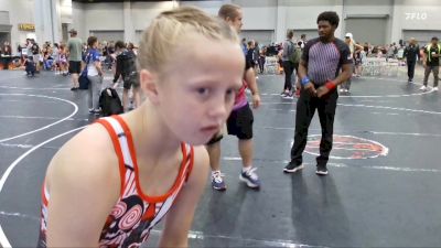 78 lbs Round 6 (10 Team) - Amelia Stafford, Washington Dual Team vs Ella Robins, GA United