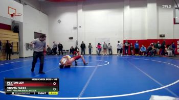 165 lbs Cons. Round 2 - Steven Shull, Perry Meridian Wrestling Club vs Peyton Loy, Attica