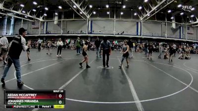 88 lbs Round 7 (10 Team) - Johannes Miranda, NOVA WC vs Aedan Mccaffrey, Undisputed Wrestling