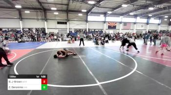 138 lbs Consi Of 8 #2 - Brayden Johnson-Brown, Aztec WC vs Zavian Geronimo, Live Training