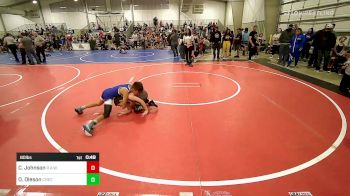 80 lbs Consi Of 4 - Cooper Johnson, R.A.W. vs Owen Oleson, Checotah Matcats