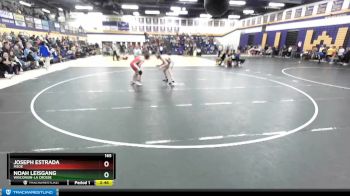 165 lbs Champ. Round 2 - Joseph Estrada, MSOE vs Noah Leisgang, Wisconsin-La Crosse