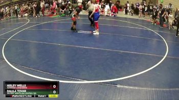 110 lbs Champ. Round 1 - Dalila Tovar, Victory Wrestling-Central WA vs Aisley Wells, Altamont Longhorns