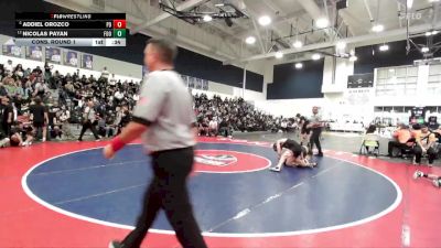 144 lbs Cons. Round 1 - Addiel Orozco, Palm Desert vs Nicolas Payan, Foothill (Santa Ana)