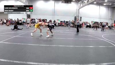 132 lbs Round 2 (6 Team) - Reid Buzby, North Hunterdon WC vs Luke Goldsmith, Savage WA Black