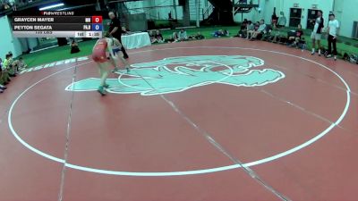 135 lbs Graycen Mayer, Minnesota vs Peyton Segata, Pennsylvania Blue