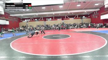 152 lbs Champ. Round 3 - Max Otero, College Park vs Remington Escobedo, Del Norte
