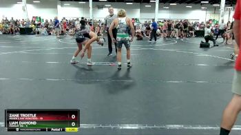 132 lbs Round 2 (4 Team) - Zane Trostle, Moser`s Mat Monsters vs Liam Diamond, Pursuit WA