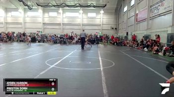 88 lbs Round 2 (8 Team) - Preston Dorn, ACES Of Diamonds vs Ayden Hudson, Armory/Revolution