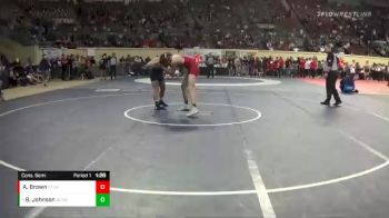 4A-182 lbs Cons. Semi - Blake Johnson, Newcastle vs Adam Brown, Stilwell