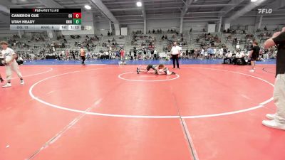 132 lbs Rr Rnd 2 - Cameron Gue, Ohio Gold vs Utah Heady, Knights Wrestling Club-Black