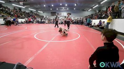 46 lbs Quarterfinal - Phild Crofford, Warrior Wrestling Club vs Achilles Davie, Salina Wrestling Club