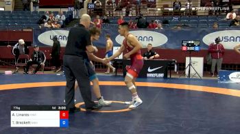 77 kg Consolation - Anthonie Linares, New York Athletic Club vs Tommy Brackett, NMU-OTS