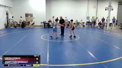 83 lbs Round 3 (6 Team) - Lincoln Schulz, Minnesota Red vs Joseph Marchesseault, Rhode Island Gold