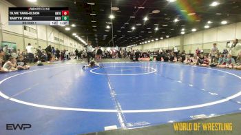 40 lbs Rr Rnd 1 - Olive Yang-Elson, Untouchables Girls Teal vs Eastyn Vines, Washington K-6