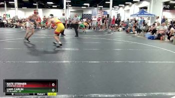 157 lbs Round 4 (6 Team) - Liam Carlin, PA Alliance vs Nate Sterner, Spear Mat Club