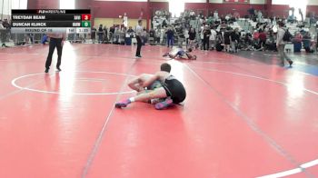 113 lbs Round Of 16 - Treydan Beam, Xavier High School vs Duncan Klinck, Harwood Union Highschool