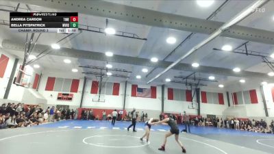 135 lbs Champ. Round 2 - Andrea Cardon, Timberline vs Bella Fitspatrick, Mountan View