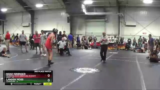 126 lbs Finals (8 Team) - Noah Nininger, Palmetto State Wrestling ...