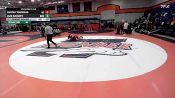 285 lbs Champ. Round 1 - Jake Schmitt, Milwaukee School Of Engineering vs Gustav Tosterud, North Central (IL)