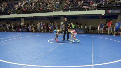 71 lbs Champ. Rd Of 16 - Logan Eckart, Pennsylvania vs Barrett Ehrich, Wyoming