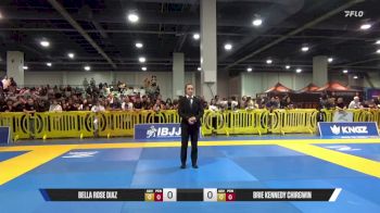 Brie Kennedy Chirgwin vs Bella Rose Diaz 2025 American National IBJJF Jiu-Jitsu Open Championship