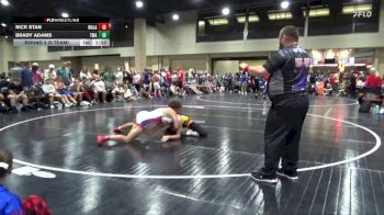 157 lbs Round 3 (6 Team) - Nick Stan, WALA vs Brady Adams, Trojan WA