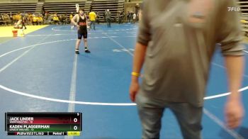 160 lbs Quarterfinals (8 Team) - Jack Linder, Worthington vs Kaden Plaggerman, LPGE/B Wolves