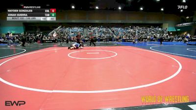 145 lbs Consi Of 8 #1 - Hayden Gonzales, Coalinga Roughnecks vs JONAH GUERRA, Team War