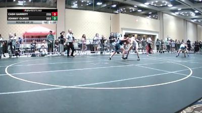 132 lbs Round Of 32 - Cash Garrett, Stout Wr Ac vs Johnny Olmos, Golden Coast Grappling