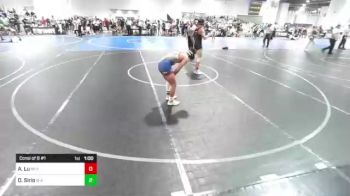 130 lbs Consi Of 8 #1 - Andrew Lu, Silverback WC vs Diego Sirio, W.a.r