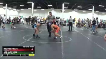 106 lbs Placement (4 Team) - Michael DiBiase, Triumph vs Joe Bachmann, PA Alliance Red