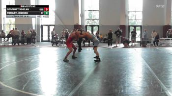 141 lbs Consi Of 16 #2 - Geoffrey Whelan, George Mason - UNATT vs Presley Johnson, The Citadel