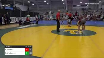152 lbs Prelims - Vincent Genna, Flickr Boyz vs Robert (RJ) Weston, Team Shutt North