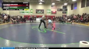 101 lbs Semifinal - Juliana Alejandro, Centennial vs Elizabeth Brunson, SLAM Academy