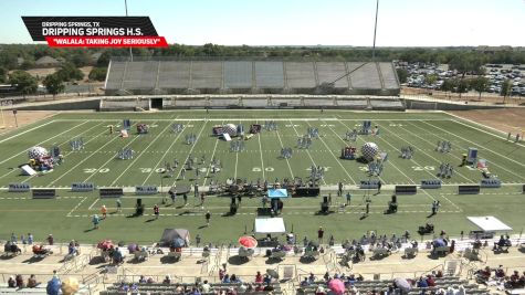 Dripping Springs High School "WALALA: Taking Joy Seriously" at 2025 Texas Marching Classic