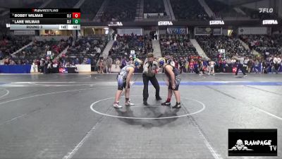 140 lbs Round 3 - Bobby Wilmas, Clearwater vs Lane Wilmas, Clearwater